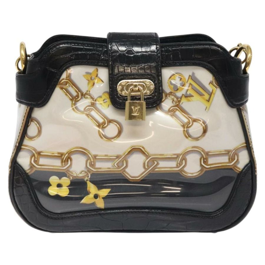 【日本直送】路易威登 Monogram Charm Sackfrill 單肩包 黑色 M95151 LV 正品 115228V-12