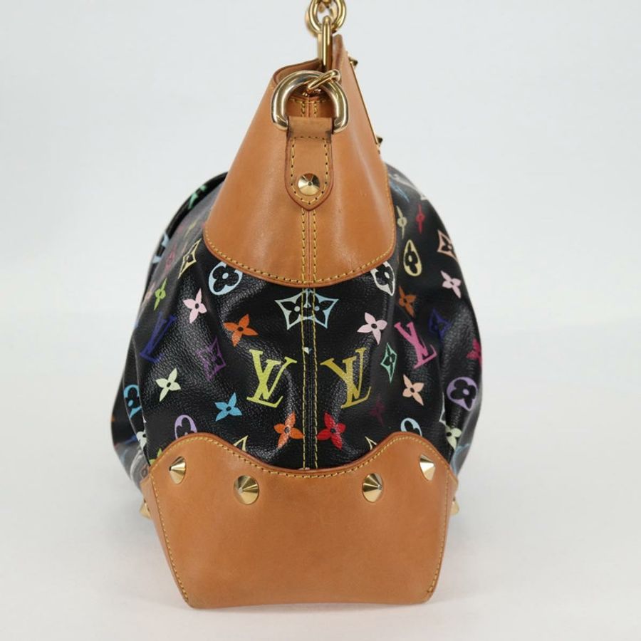【日本直送】路易威登 Monogram Multicolor Judy GM 手提包 2way 黑色 M40254 LV Auth 127947V-3