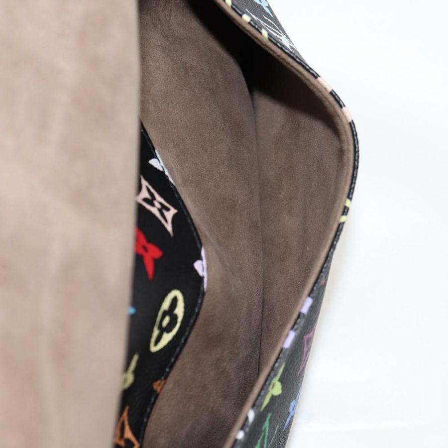 【日本直送】路易威登 Monogram Multicolor Gracie MM 手提包 黑色 M92591 正品 126225SV-18