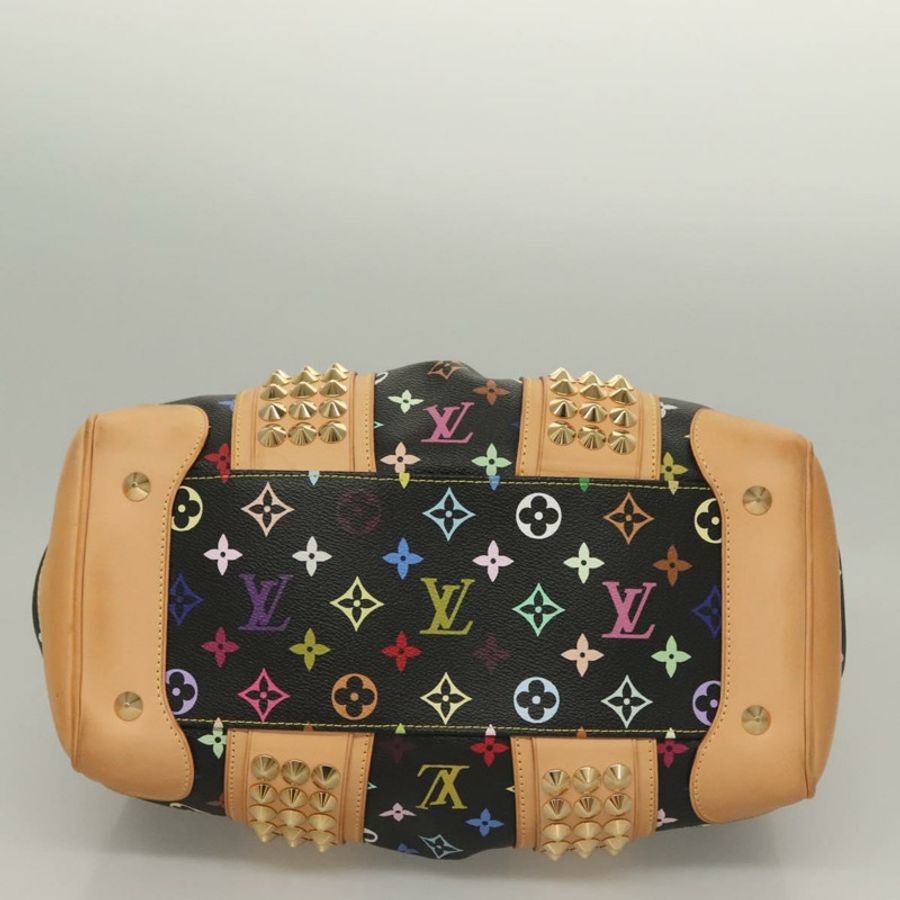 【日本直送】路易威登 Monogram Multicolor Courtney MM 兩用包 黑色 M45642 正品 128857-4