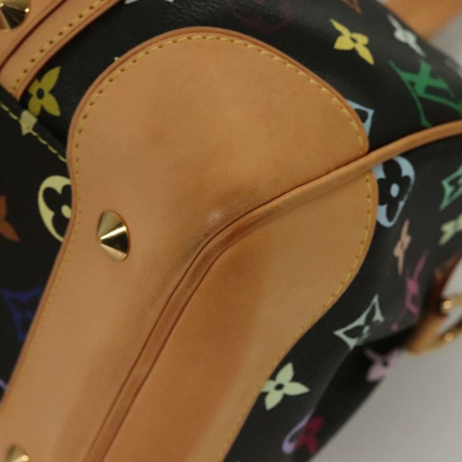 【日本直送】路易威登 Monogram Multicolor Courtney MM 兩用包 黑色 M45642 正品 128857-7