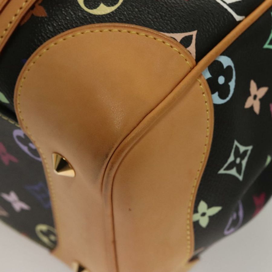 【日本直送】路易威登 Monogram Multicolor Courtney MM 兩用包 黑色 M45642 正品 128857-16