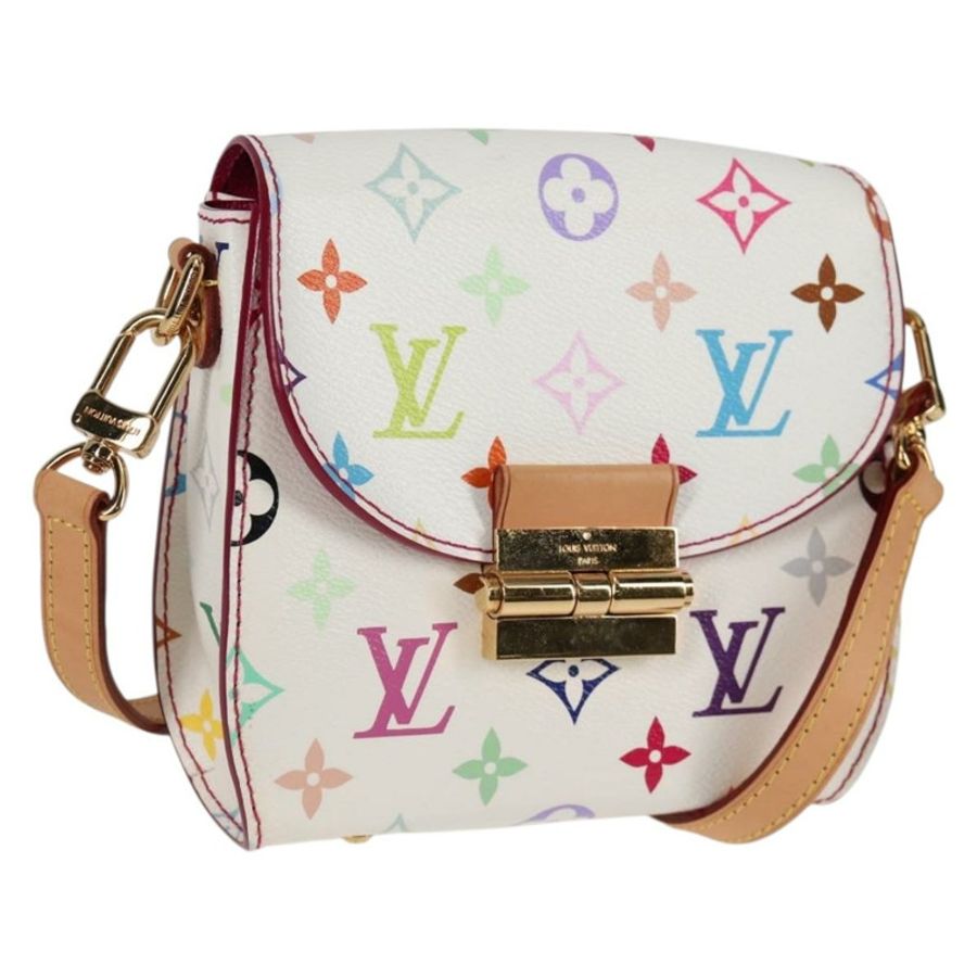 【日本直送】路易威登 Monogram Multicolor Heart Breaker 手袋 白色 M40660 正品 131824SV-0