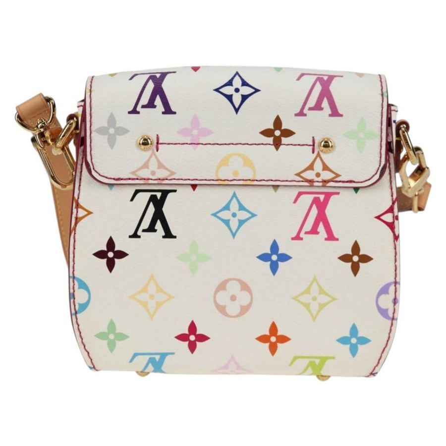 【日本直送】路易威登 Monogram Multicolor Heart Breaker 手袋 白色 M40660 正品 131824SV-1