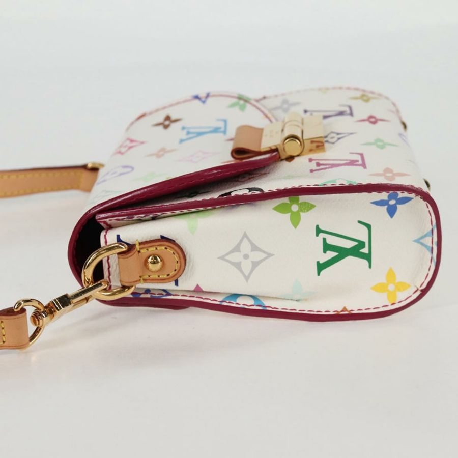 【日本直送】路易威登 Monogram Multicolor Heart Breaker 手袋 白色 M40660 正品 131824SV-2