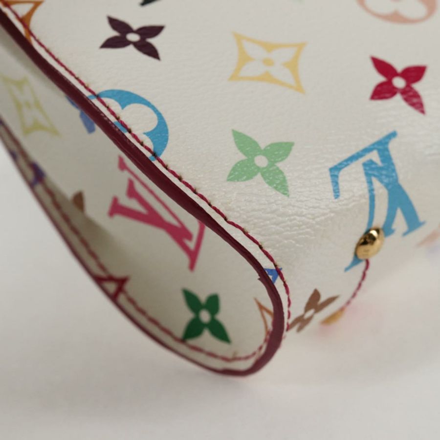 【日本直送】路易威登 Monogram Multicolor Heart Breaker 手袋 白色 M40660 正品 131824SV-15