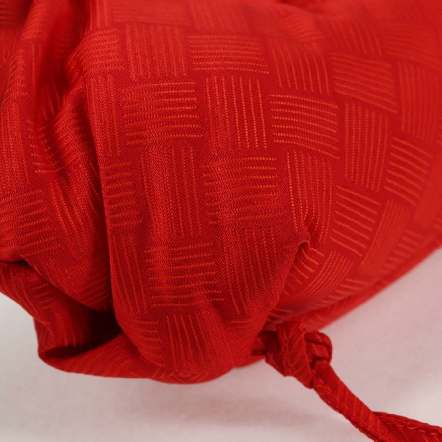 【日本直送】BOTTEGA VENETA Point 手提包 尼龍 2way 紅色金色 Auth 132561M-15