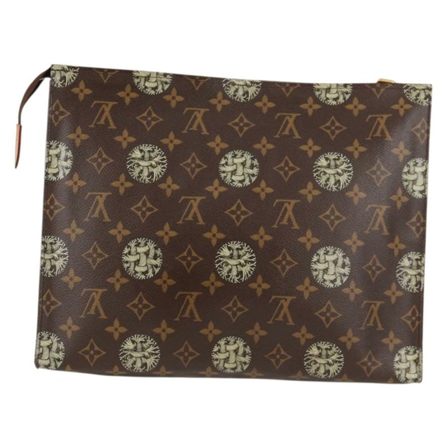 【日本直送】路易威登 Monogram Pochette Voyage 手拿包 M41513 LV 正品 131809V-2