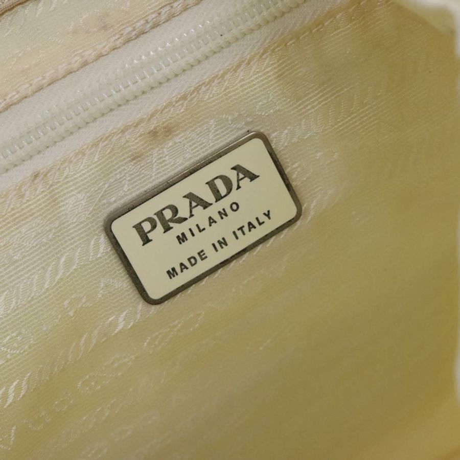 【日本直送】PRADA 雙肩包 尼龍 白色 銀色 正品 134573-24