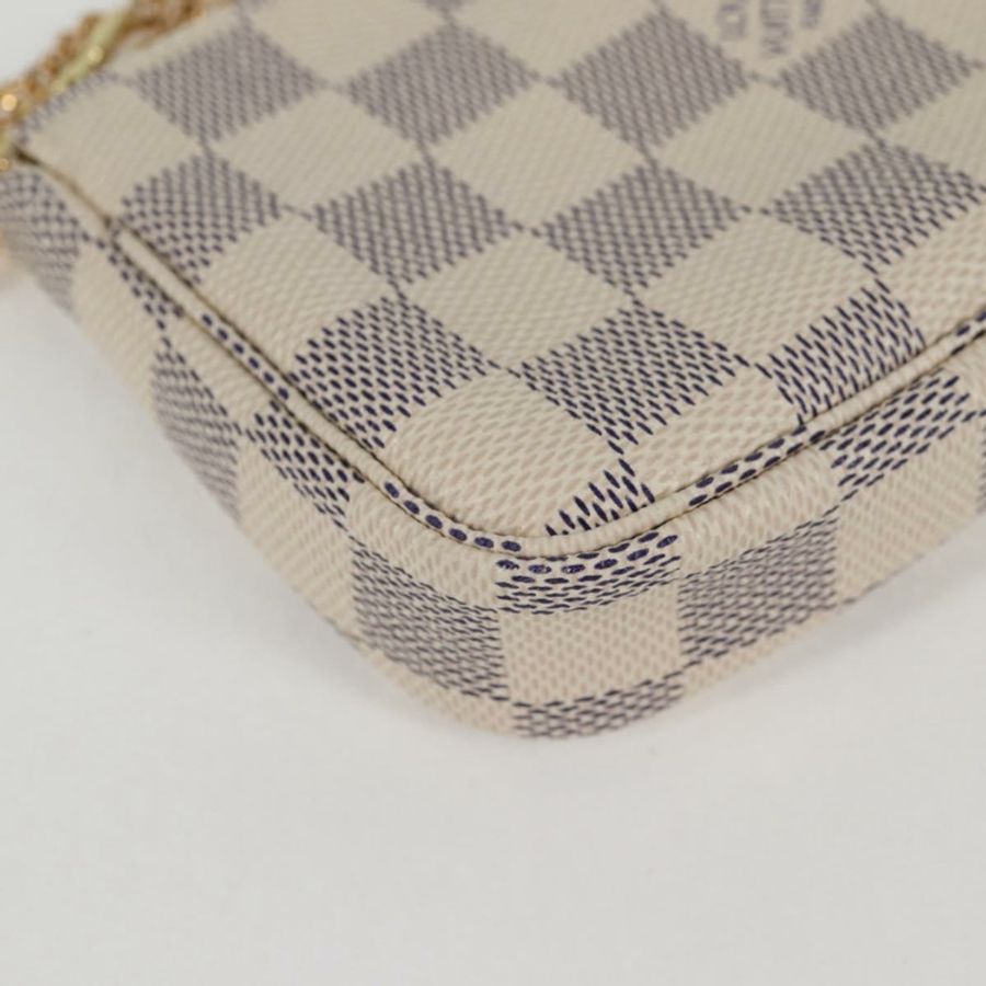【日本直送】路易威登 Damier Azur 迷你手拿包配件包 N63005 LV 正品 136052V-14