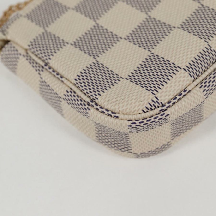【日本直送】路易威登 Damier Azur 迷你手拿包配件包 N63005 LV 正品 136052V-16