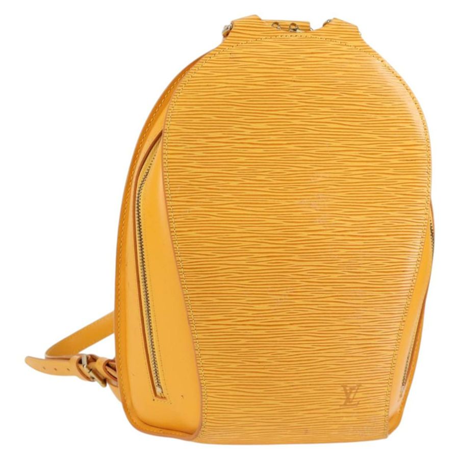 【日本直送】路易威登 Epi Mabillon 雙肩包 黃色 M52239 LV 正品 136925-0
