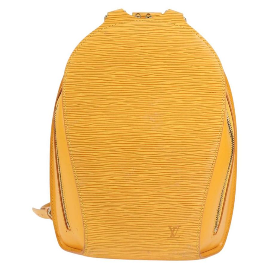 【日本直送】路易威登 Epi Mabillon 雙肩包 黃色 M52239 LV 正品 136925-12