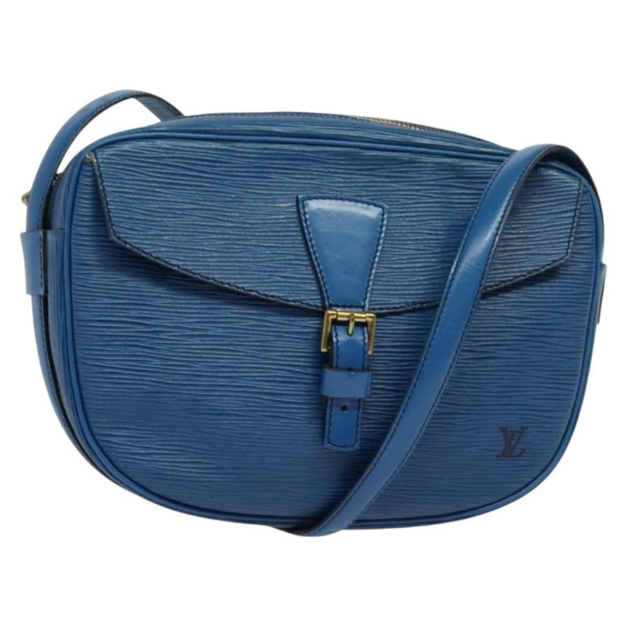 【日本直送】路易威登 Epi June Feuille 肩背包 藍色 M52155 LV 正品 136887-0