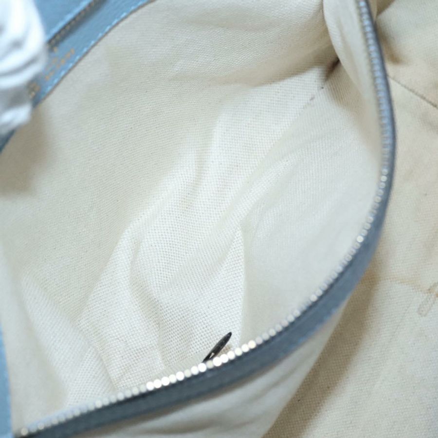 【日本直送】GUCCI 淺藍色皮革手提包 354408 正品 136670-10