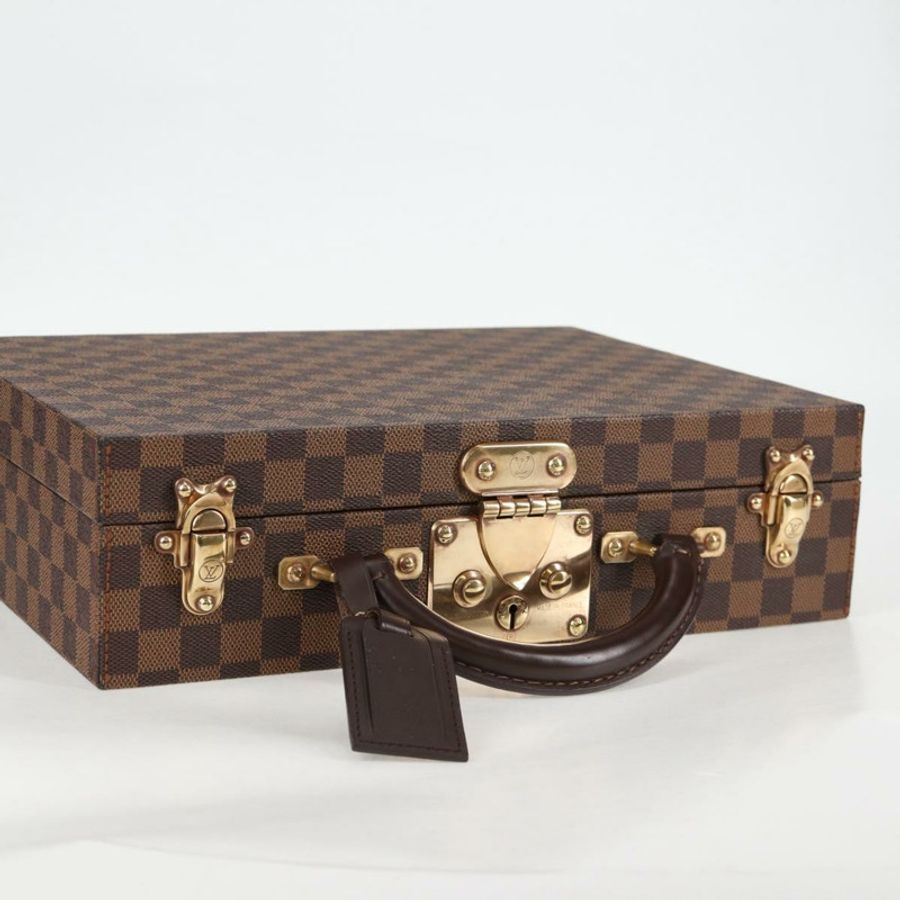 【日本直送】路易威登 Damier Ebene Boite Bijou 珠寶盒 SPO LV 正品 135955SV-5