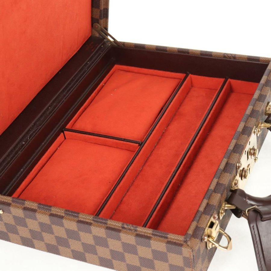 【日本直送】路易威登 Damier Ebene Boite Bijou 珠寶盒 SPO LV 正品 135955SV-9