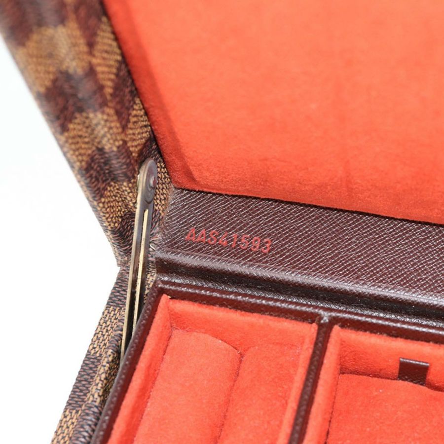 【日本直送】路易威登 Damier Ebene Boite Bijou 珠寶盒 SPO LV 正品 135955SV-10