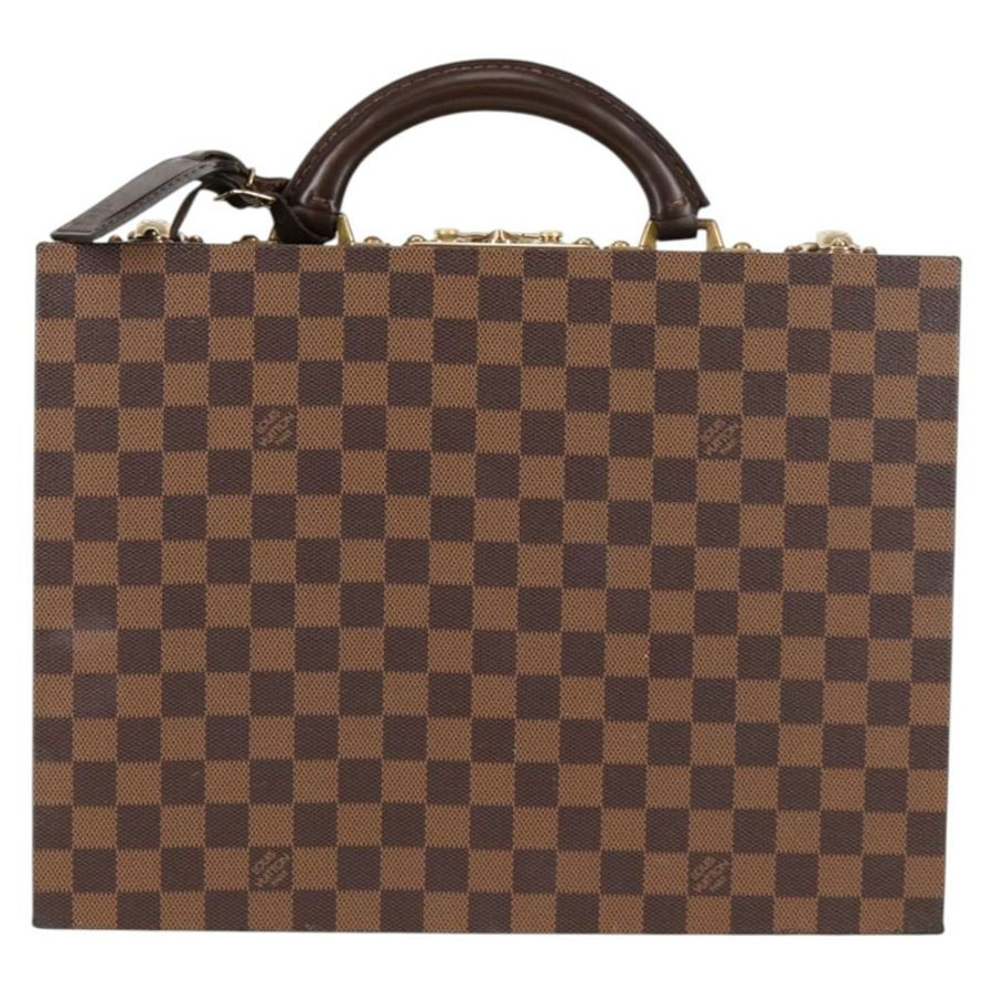 【日本直送】路易威登 Damier Ebene Boite Bijou 珠寶盒 SPO LV 正品 135955SV-12