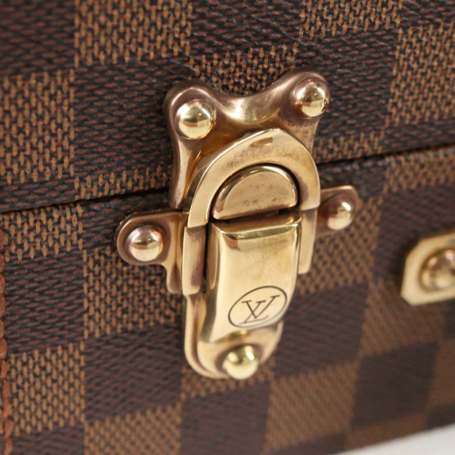 【日本直送】路易威登 Damier Ebene Boite Bijou 珠寶盒 SPO LV 正品 135955SV-19
