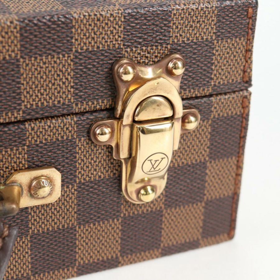【日本直送】路易威登 Damier Ebene Boite Bijou 珠寶盒 SPO LV 正品 135955SV-20