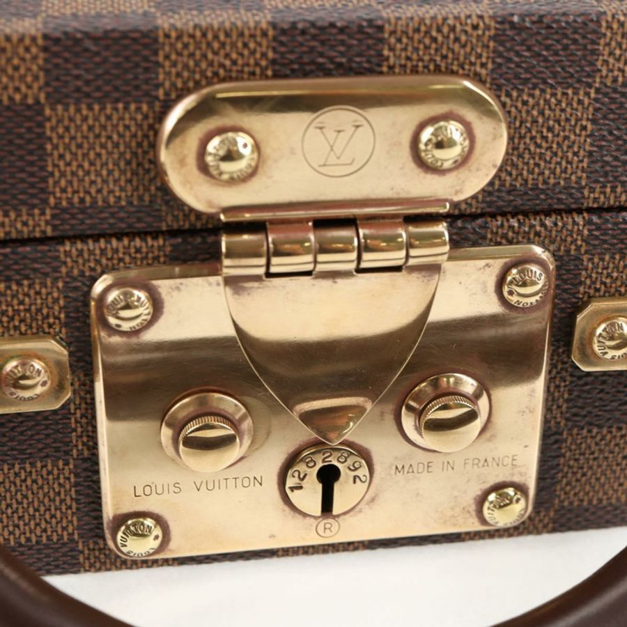 【日本直送】路易威登 Damier Ebene Boite Bijou 珠寶盒 SPO LV 正品 135955SV-22