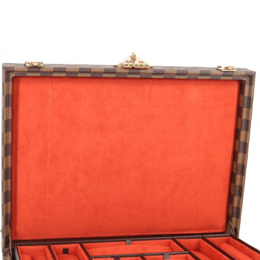 【日本直送】路易威登 Damier Ebene Boite Bijou 珠寶盒 SPO LV 正品 135955SV-24
