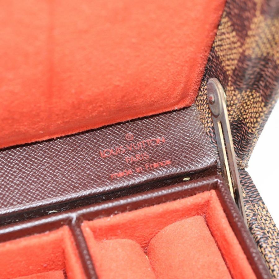 【日本直送】路易威登 Damier Ebene Boite Bijou 珠寶盒 SPO LV 正品 135955SV-25