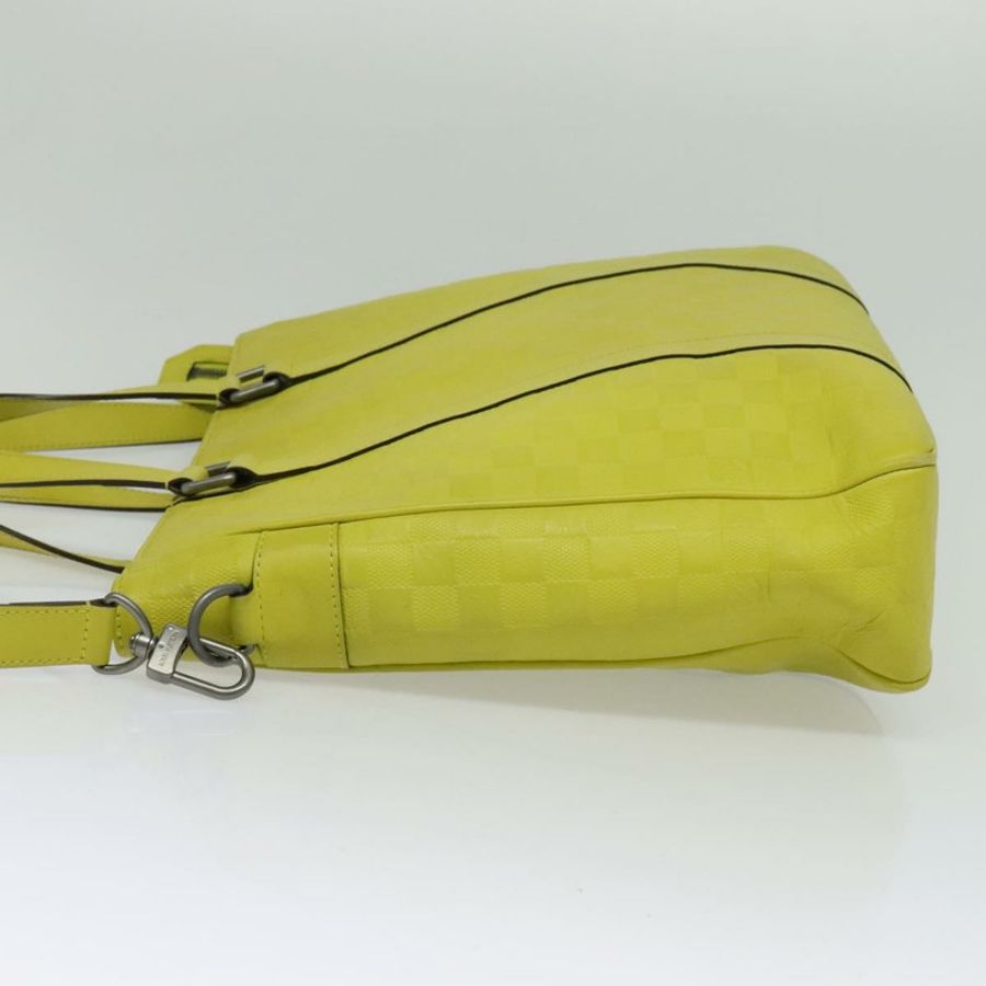 【日本直送】路易威登 Damier Anfini Tadao PM 兩用包 黃色 N41393 LV 正品 137186-2