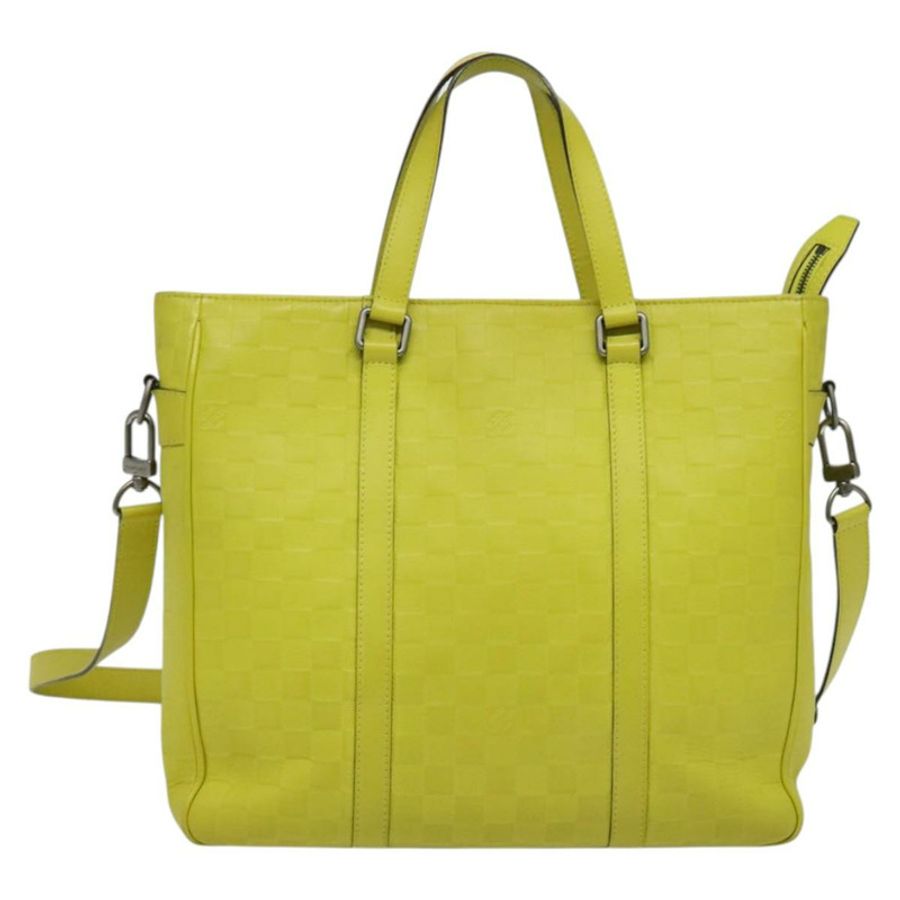 【日本直送】路易威登 Damier Anfini Tadao PM 兩用包 黃色 N41393 LV 正品 137186-12