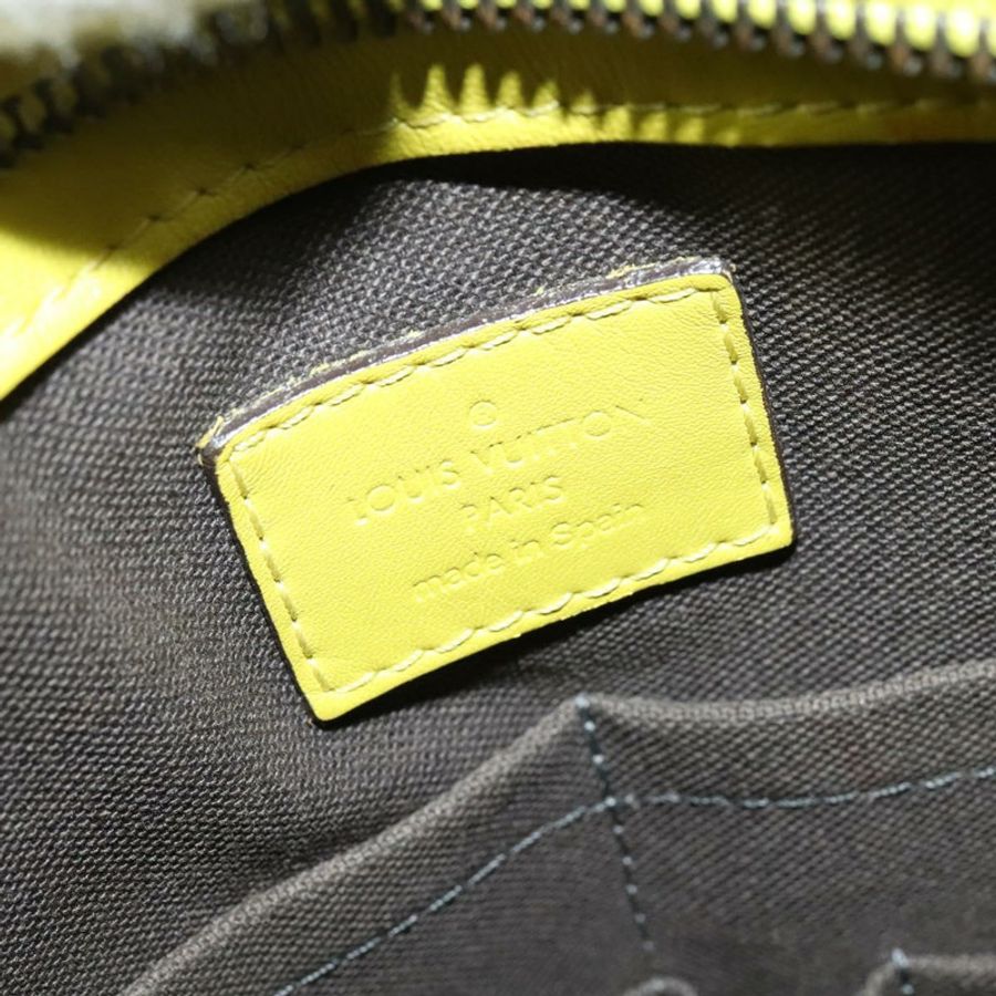 【日本直送】路易威登 Damier Anfini Tadao PM 兩用包 黃色 N41393 LV 正品 137186-17