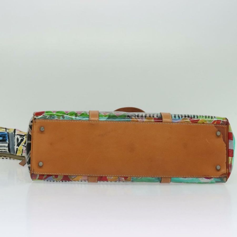 【日本直送】PRADA 托特包 乙烯基皮革 透明 多色 銀色 BR2515 正品 137653-4