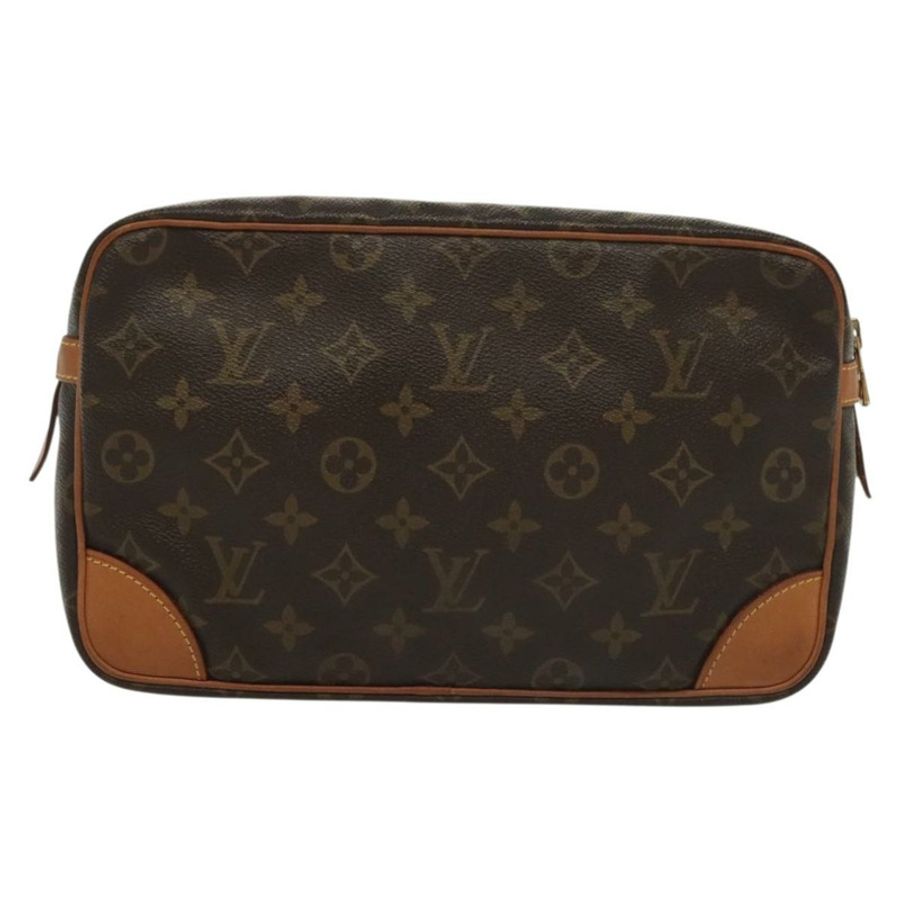 【日本直送】路易威登 Monogram Compiegne 28 手拿包 M51845 LV 正品 137664-1