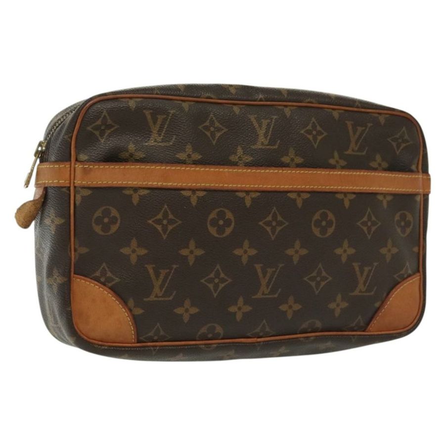 【日本直送】路易威登 Monogram Compiegne 28 手拿包 M51845 LV 正品 137779-0