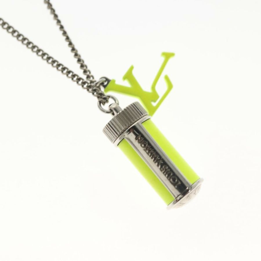 【日本直送】路易威登 Collier LV Fluo 項鍊 金屬 黃銀色 MP2143 LV Auth 137309-2
