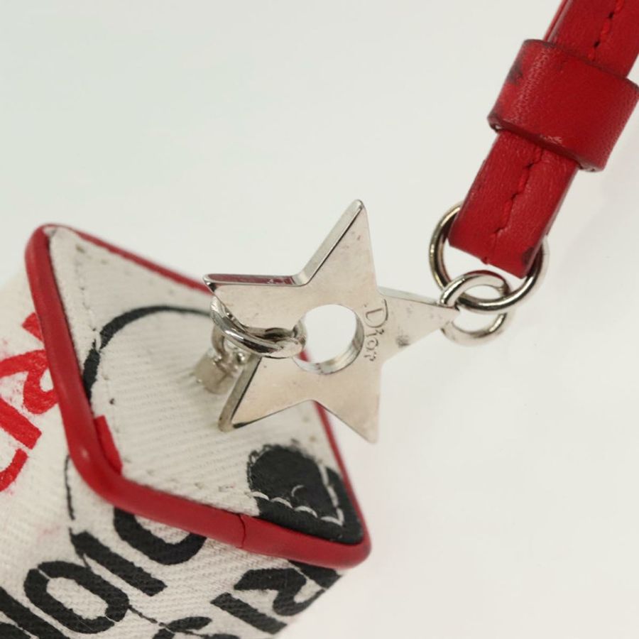 【日本直送】Christian Dior 口紅盒化妝包帆佈白色正品 134881-16
