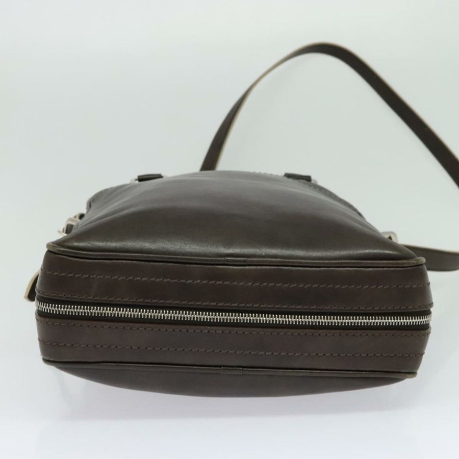 【日本直送】路易威登 Cuir Bequia Porte Documents 垂直手袋 深棕色 LV 正品 129732-4
