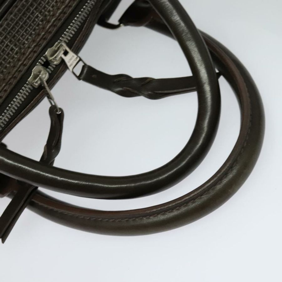 【日本直送】路易威登 Cuir Bequia Porte Documents 垂直手袋 深棕色 LV 正品 129732-6