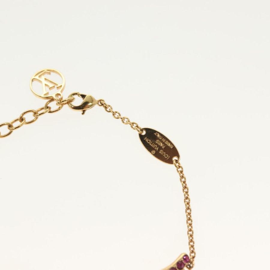 【日本直送】路易威登 Brassley Essential V California 手鐲 金色 M69580 正品 138494-3