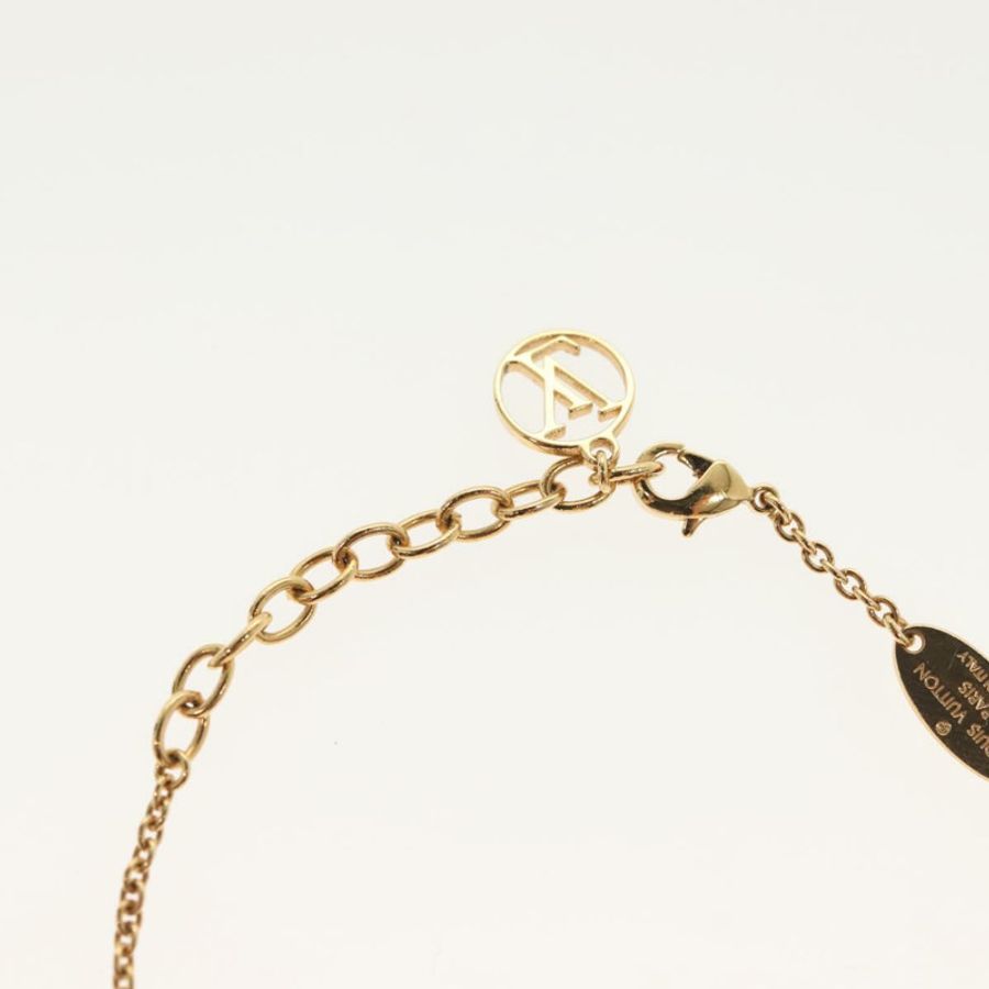 【日本直送】路易威登 Brassley Essential V California 手鐲 金色 M69580 正品 138494-4