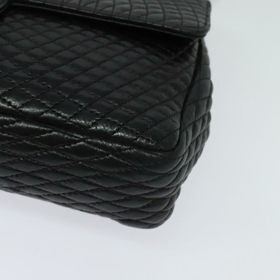 【日本直送】BALLY 鏈條單肩包 皮革 黑色 金色 正品 138837-14
