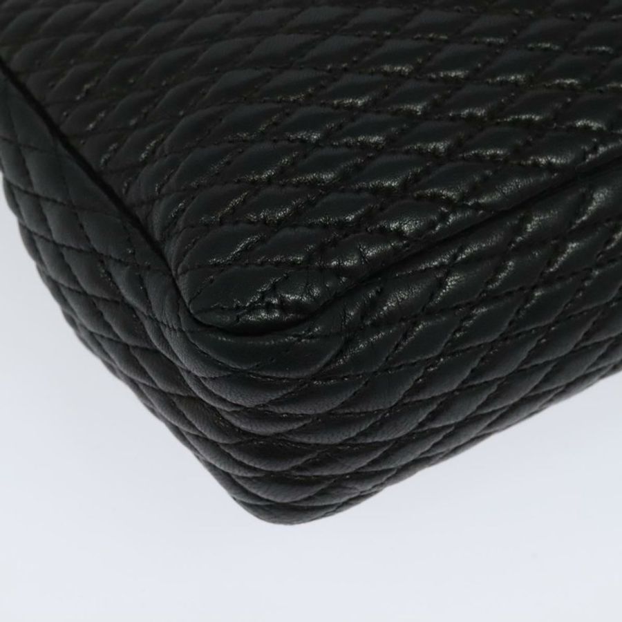 【日本直送】BALLY 鏈條單肩包 皮革 黑色 金色 正品 138837-15