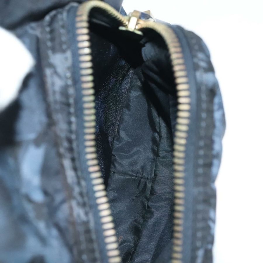 【日本直送】VALENTINO 雙肩包 尼龍皮革 海軍藍 銀色 正品 bs28757-22