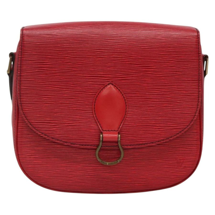 【日本直送】路易威登 Epi Saint Cloud GM 肩背包 紅色 M52197 LV Auth 138670-12