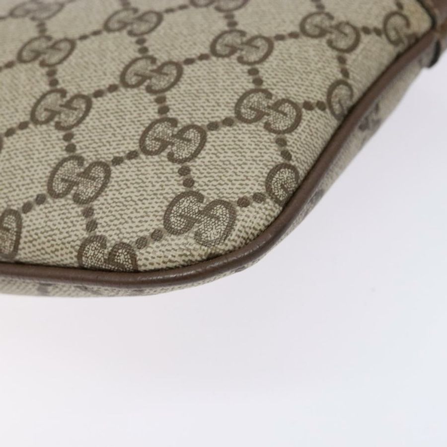 【日本直送】GUCCI GG Supreme Web Sherry Line 單肩包 PVC 米色 68 02 047 正品 139751-9