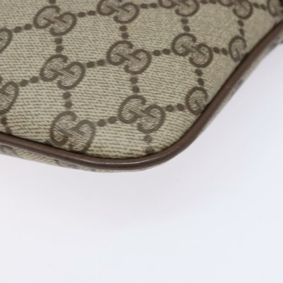 【日本直送】GUCCI GG Supreme Web Sherry Line 單肩包 PVC 米色 68 02 047 正品 139751-11