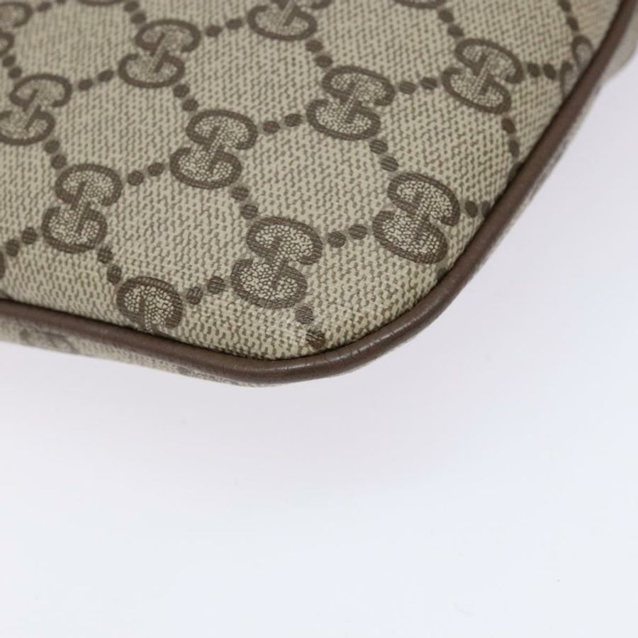 【日本直送】GUCCI GG Supreme Web Sherry Line 單肩包 PVC 米色 68 02 047 正品 139751-12
