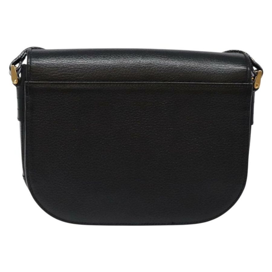 【日本直送】Burberrys 皮革肩背包 金色 黑色 正品 BA5110-1
