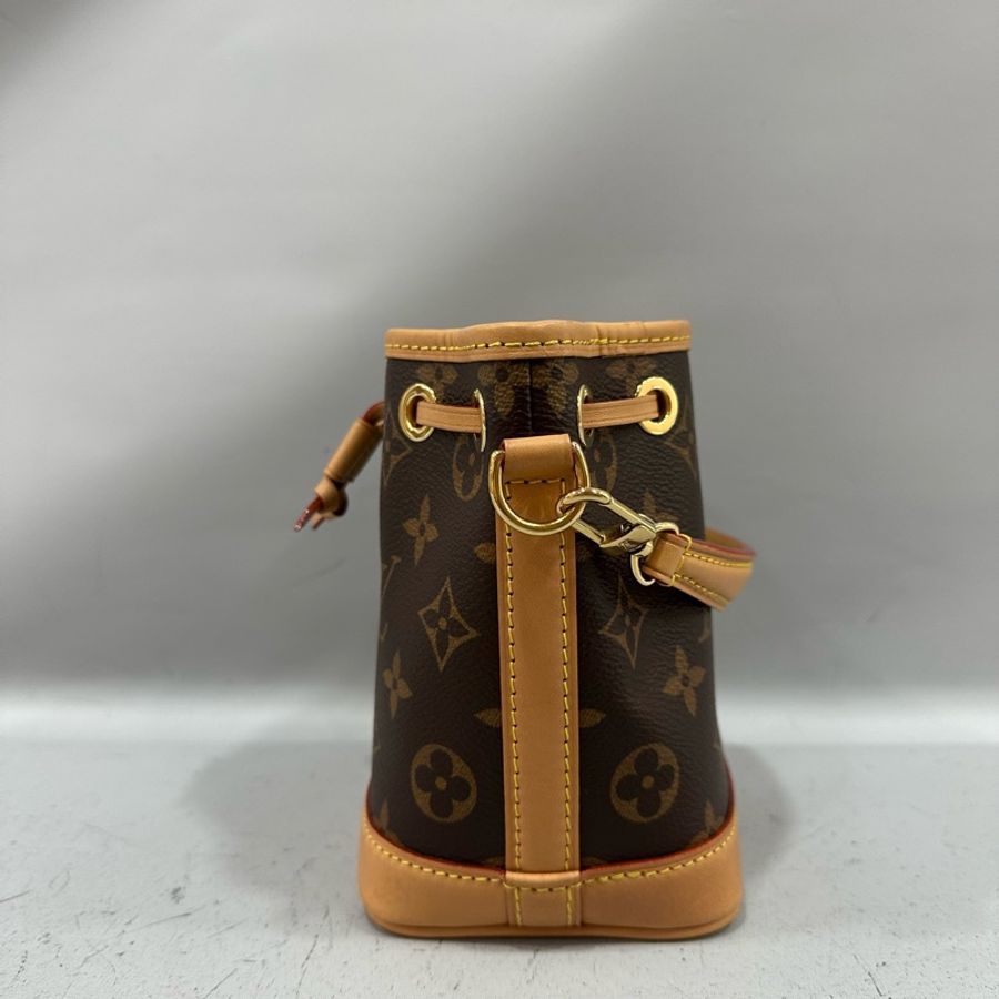 LV M81266 原花金釦 nano noe mini水桶包-1