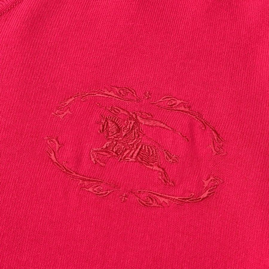 BURBERRY倫敦 V領大戰馬刺繡針織上衣-2